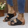 Fashion Summer Platform Shoes for Women New Women's Open Toe Wedges Slippers Outdoor Plus Size Casual Women's Slides Shoes Women Sandals