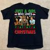Футболка Thee Oh Sees Just A Girl Who Love Christmas Все размеры от S до 5XL UU572