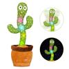 МИАОДАМ Кактус Движущаяся Игрушка Кактус Танцующий Двигающийся Говорящий Кактус Игрушка Подарок на День Рождения Поющий Танцующий Кактус Подарок на День Защиты Детей Рождественский Подарок Новый Год