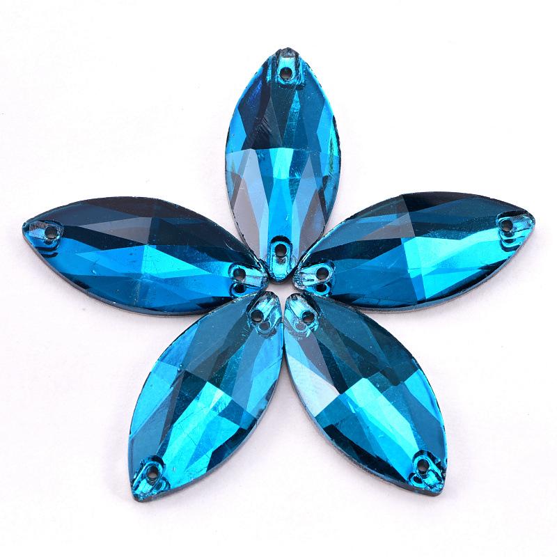 Hand Sewn Drill, Horse Eye Crystal Glass Diy Rhinestone Beauty Clothing Wedding Accessories Accessories