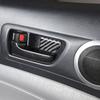 Carbon Fiber Interior Door Handle Bowl Cover Trim For Toyota Tacoma 2011-2015