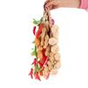 1Bunch Colorful Simulation Foam Vegetables Fake Corn Hanging Hanging Artificial String Home Decor Kitchen Decoration