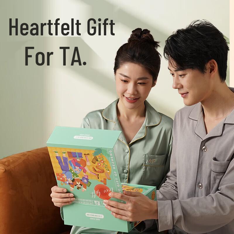 HEZHENG Массажер и Монитор Артериального Давления Подарочный Набор HZ-LOVE-1