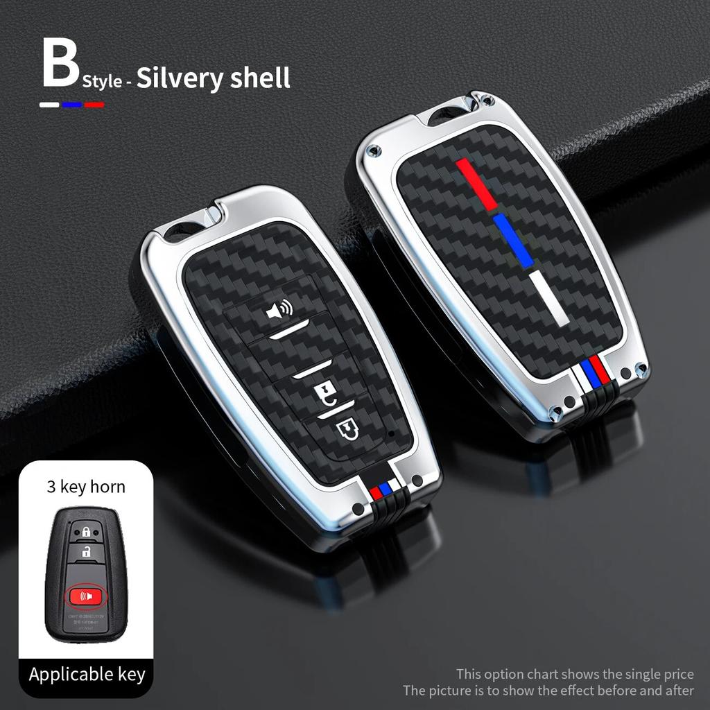 Для Toyota Prius Camry Corolla C-HR CHR RAV4 Prado Izoa Levin Avalon 2018 2019 2020 чехол для автомобильного ключа защитный чехол для ключей