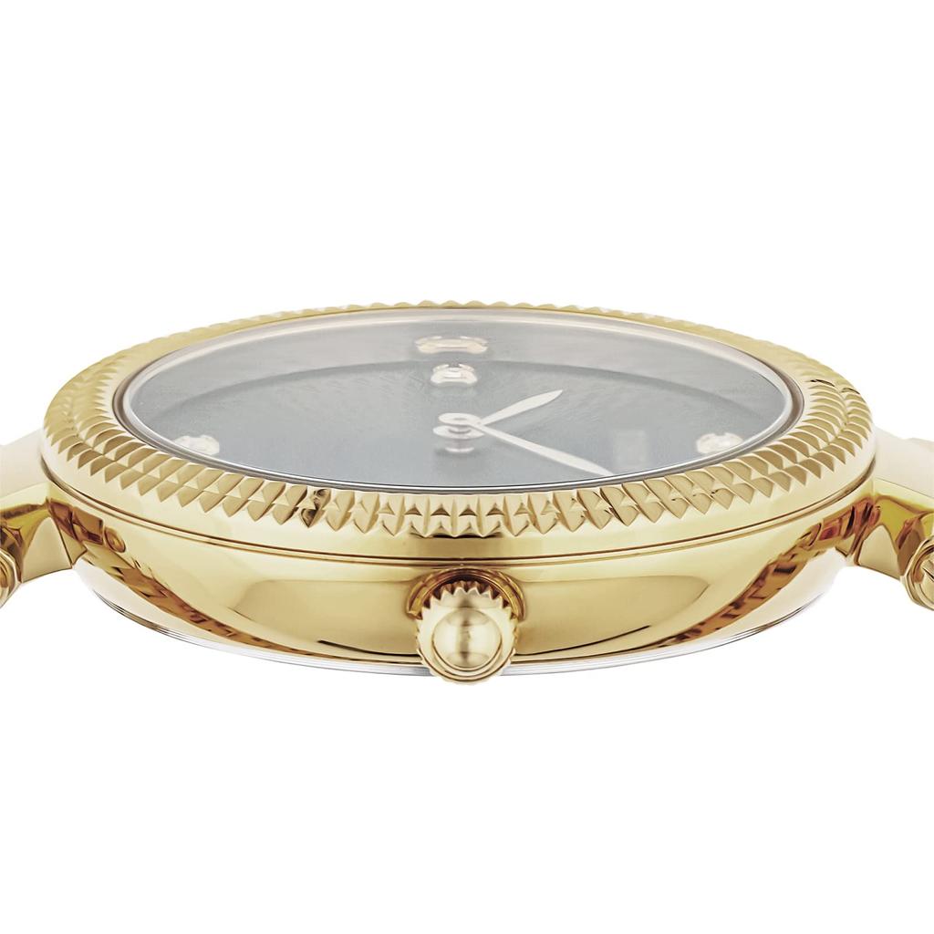 Watch Timex Adoon Black Dial Brass Mineral Glass Quartz 32MM America Watch TW2V24100 Gold [TIMEX] Women&#x27;s [Item]