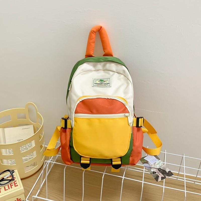 Childrens Cloth Backpack For Kids With Breathable Air Cushion Straps For School And Travel