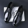 Вэньчжоу мужские кожаные туфли деловое платье британский стиль кожаные мужские туфли первый слой коровьей кожи свадебные туфли для шафера кожаные туфли дерби