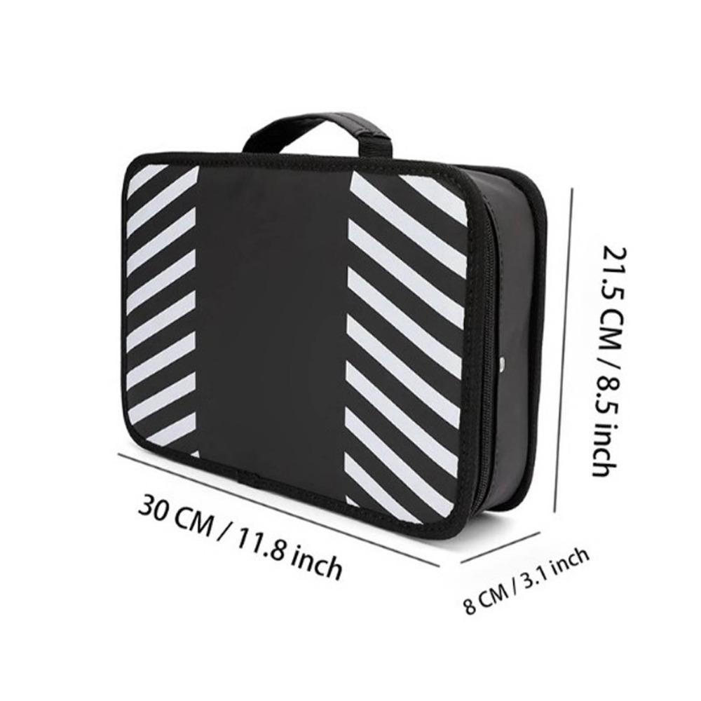 PU Barber Tool Bag Spacious Design Hair Cutting Grooming Kit Hairdresser Carrying Case  Travel Use