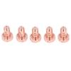 5PCS Plasma Cutting Torch Tips Brass Nozzle Replacement for SL60 SL100 Plasma Torch