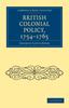 Книга British Colonial Policy, 1754-1765