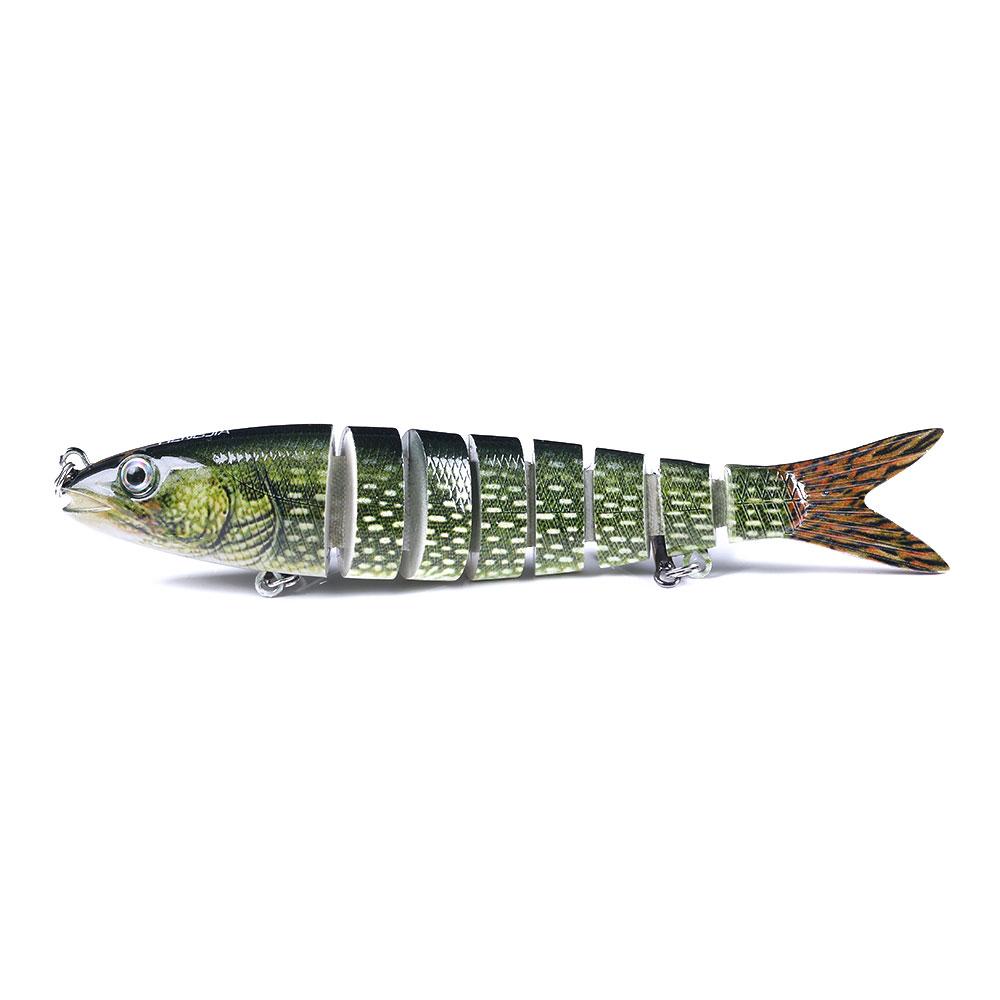 Swimbait 11g 16g 27g Multi Joint Lure Тонущая бионическая рыба Плавающая Pesca Bass Тройной крючок Снасти для ловли карпа Жесткая приманка