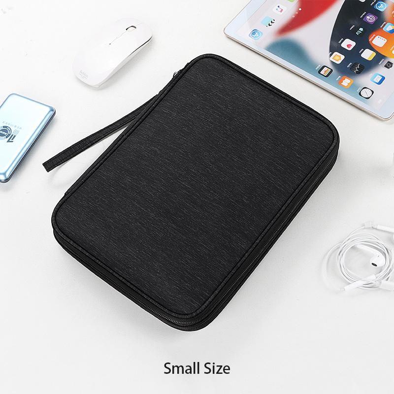 Waterproof Cable Storage Bag Digital Electronic Organizer Portable USB Data Charger Plug Travel Pouch for Mouse Tablet PC iPad Sleeve Case