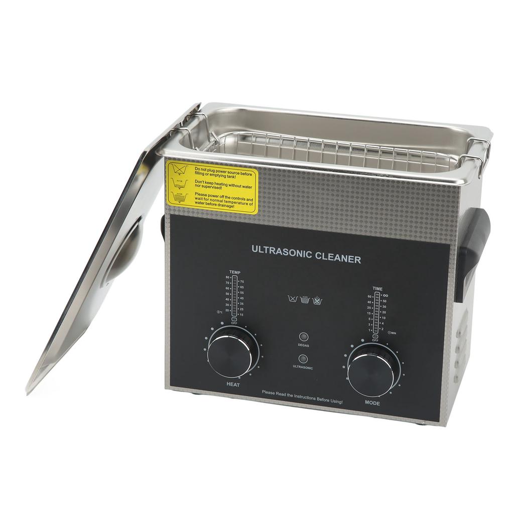 Ультразвуковая очистительная машина 3L из нержавеющей стали 304, профессиональный очиститель ювелирных изделий с режимом дегазации