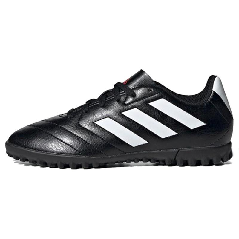 Adidas Goletto 7 Goletto Artificial Lawn Vii TF Abrasion Resistant Low Top Kids' Soccer Shoes Black White Kids' Sneakers FV8710