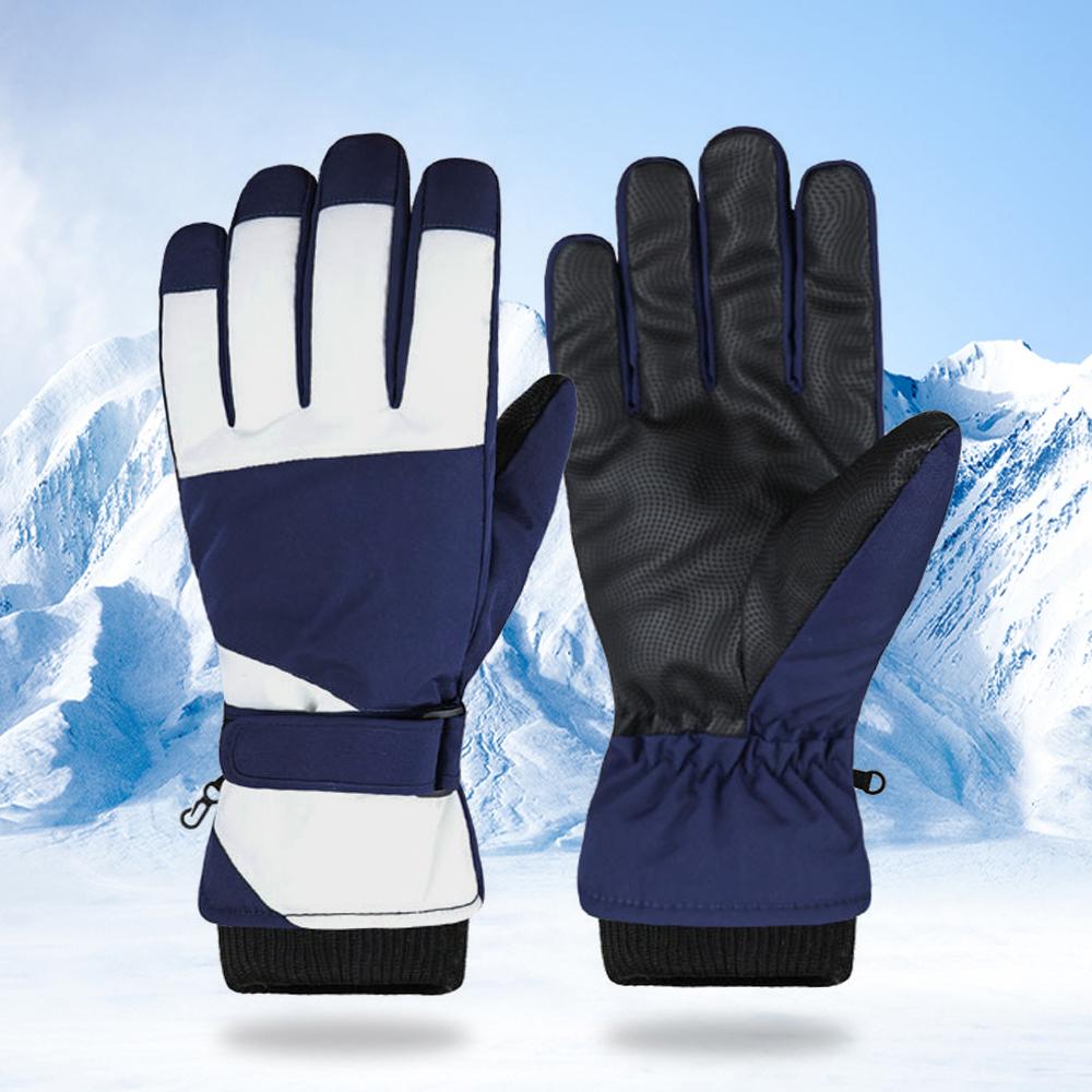 Full Finger Winter Plush Gloves Fleece Riding Gloves High Quality Ski Gloves Winter Warm