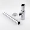 Brass Wash Basin Siphon Waste Pipe Drain for Sink Water Drainage Bottle Trap Drain Wall Extension for Basin Waste and Outlet