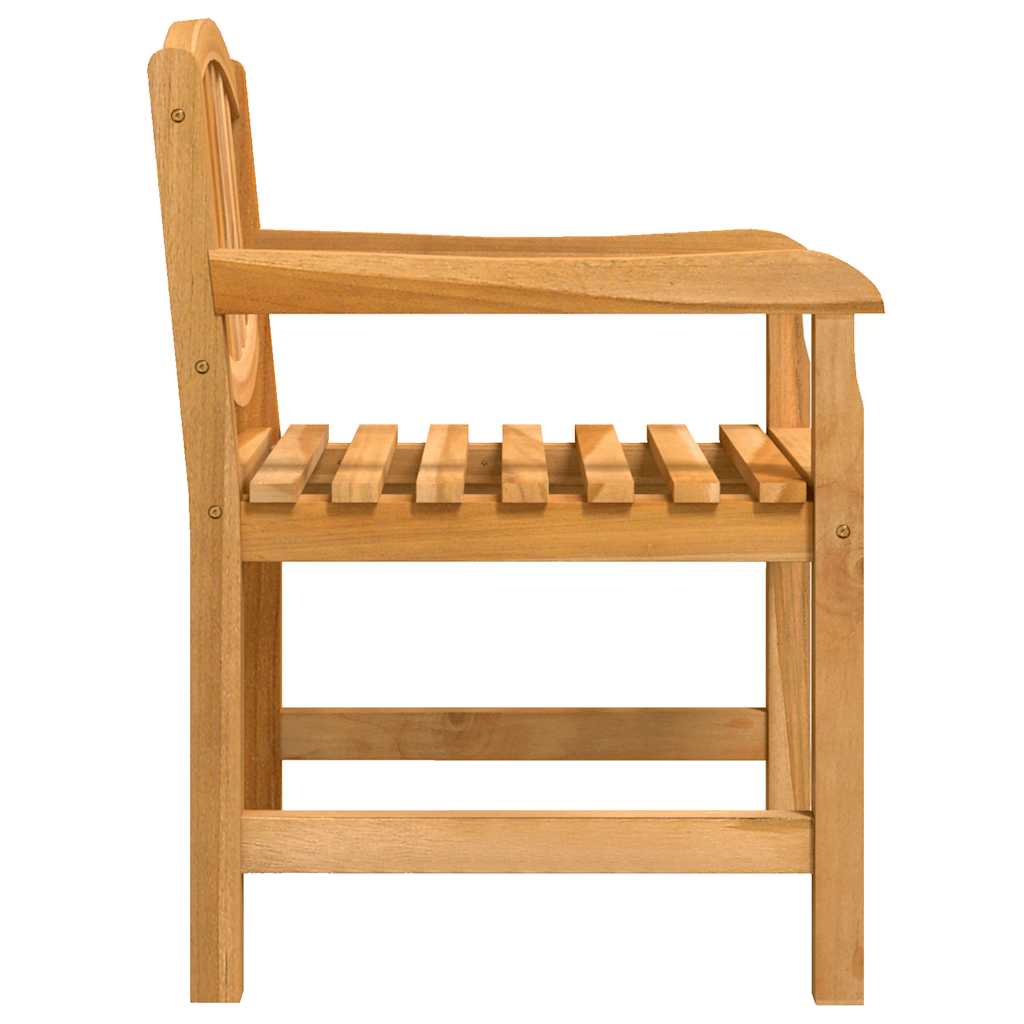 5 Piece Garden Dining Set Solid Teak Wood