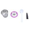 Reusable Coffee Pods Filters Easy To Clean Stainless Steel Coffee Pods with Scoop and Brush for K10