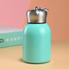 Simple And Fashionable Thermos Mug 304 Stainless Steel Liner Thermos Kettle Mini Portable Small Chubby Ding Water Cup