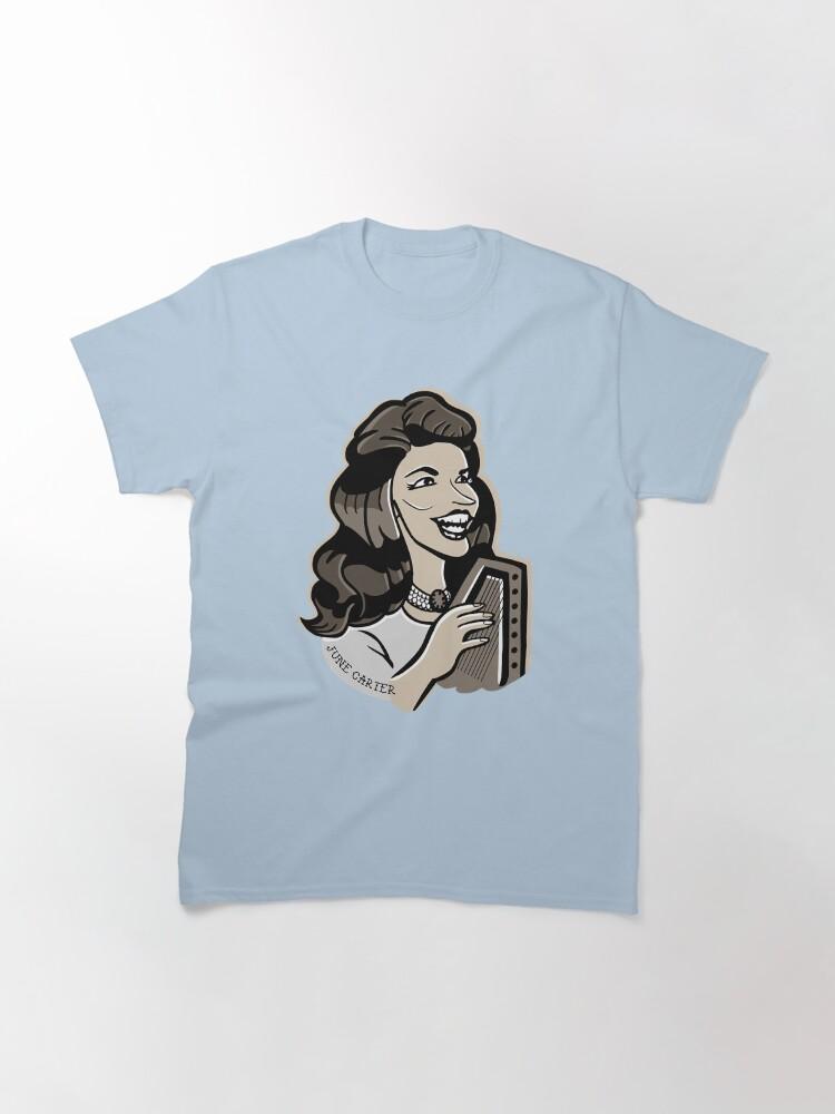 June Carter Cash People Call Me June Carter Cartoon Christmas Classic T-Shirt