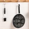 Многофункциональная сковорода для омлета с четырьмя отверстиями для яиц, сковорода для ветчины, сковороды для выпечки кексов, без масла и дыма, горшок для приготовления завтрака