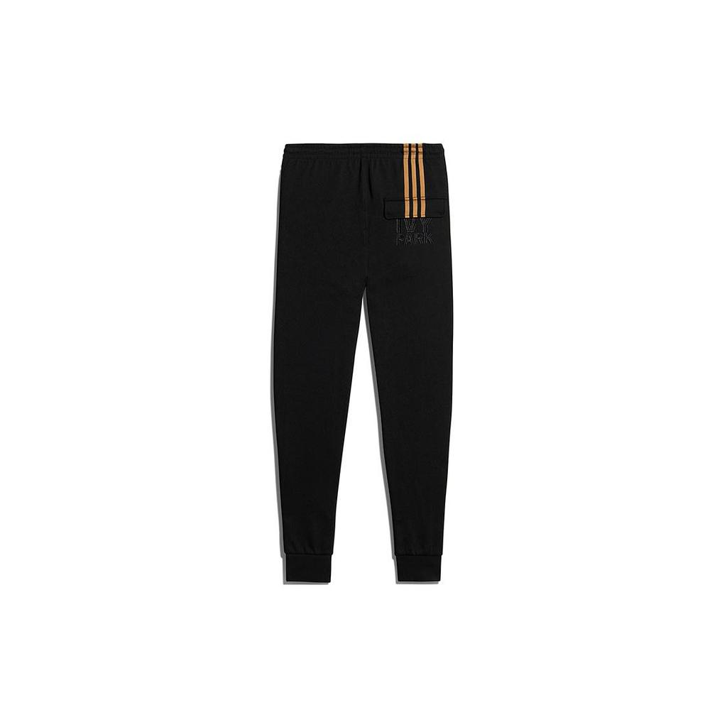 adidas Совместные джоггеры с тремя полосками X Ivy Park, черные брюки унисекс, GR1447