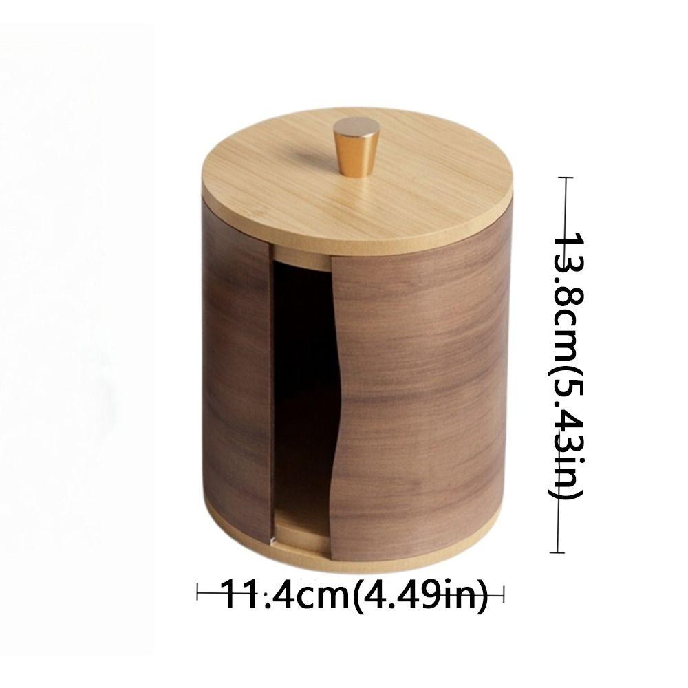 Wooden Tissue Storage Box Minimalist Toilet Paper Holder Roll Paper Dispenser Home