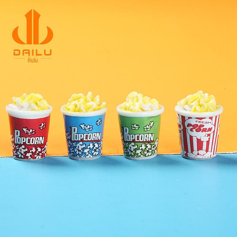 Брелок в виде попкорна и аксессуары для мобильных телефонов