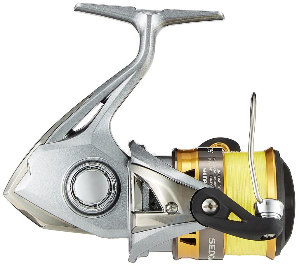 SHIMANO Spinning Reel 17 Sedona 2500S with PE line (No. 1-100m) Bass Fishing Light Shore Jigging Wind Egging For Beginners