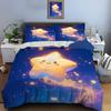 Cute Cartoon Stars Print Bedding Collection Duvet Cover 1 Duvet Cover 2 Pillowcases Adult And Kids Bedding Collection Luxury ChildrenS Gifts