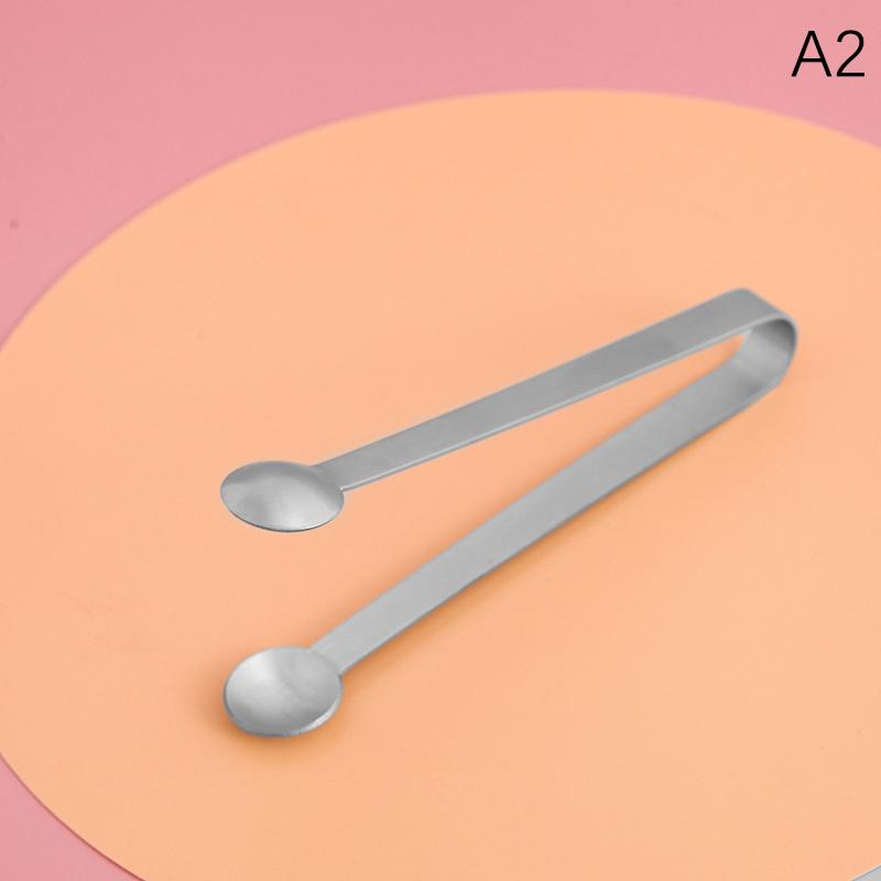 Мини-зажимы для еды из нержавеющей стали для кубиков сахара, пинцеты для кубиков льда, симпатичные зажимы для выпечки, кондитерских изделий, украшения тортов, конфет, десертов