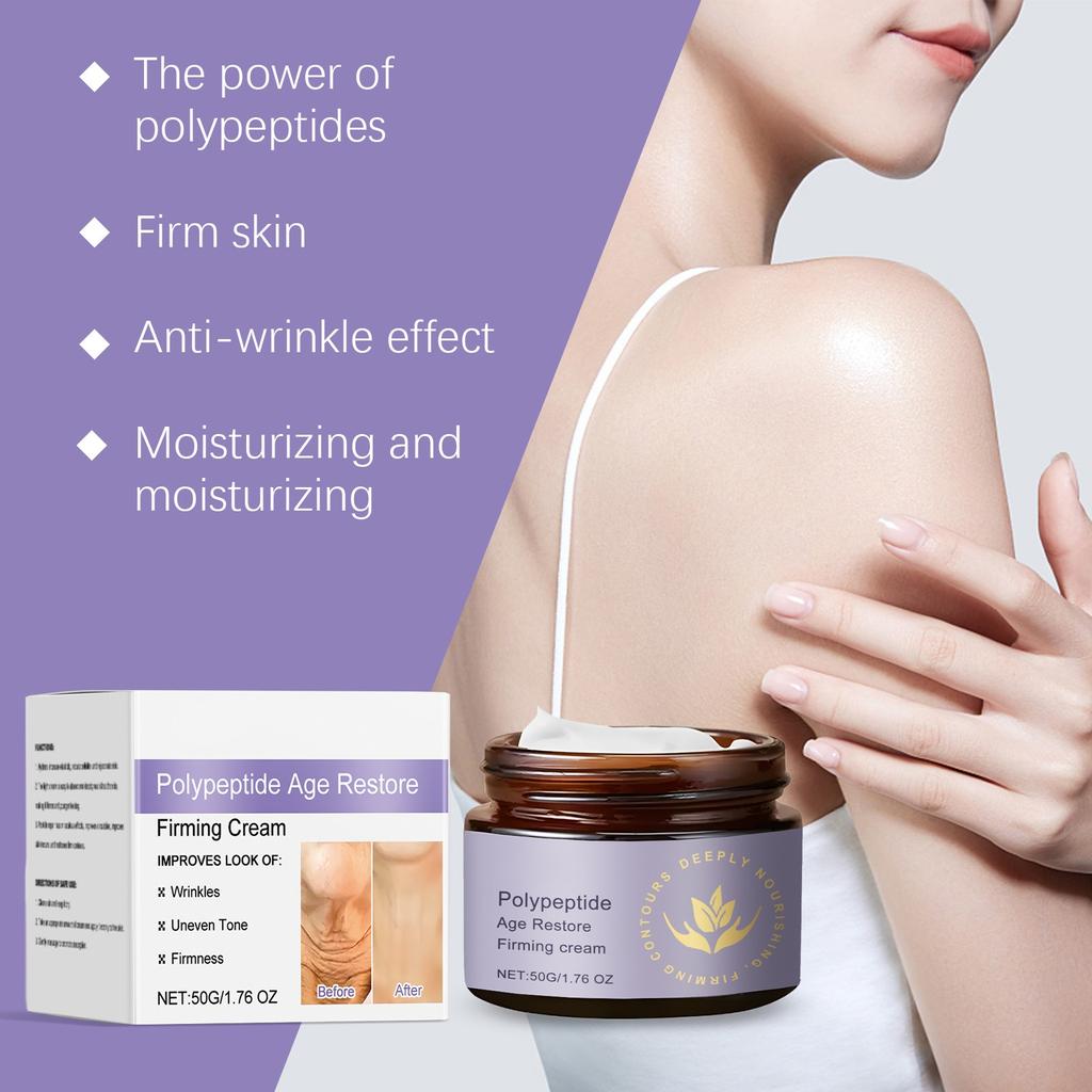 Polypeptide Skin Care Cream Gentle Moisturizing And Nourishing Skin To Make It Bright, Soft And Delicate