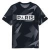 Футболка с принтом Air Jordan x Paris Saint-Germain Черно-серая BQ8387-010