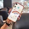 Полностью закрывающий, грязеотталкивающий чехол для телефона для Itel A27/P17, водонепроницаемый силиконовый мультяшный чехол-накладка на заднюю панель, мягкий чехол из ТПУ, милый
