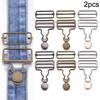 Denims Jackets Dungaree Clip Jeans Buttons Connectors DIY Fasteners Hook Accessories Houlder Straps Bib Trousers