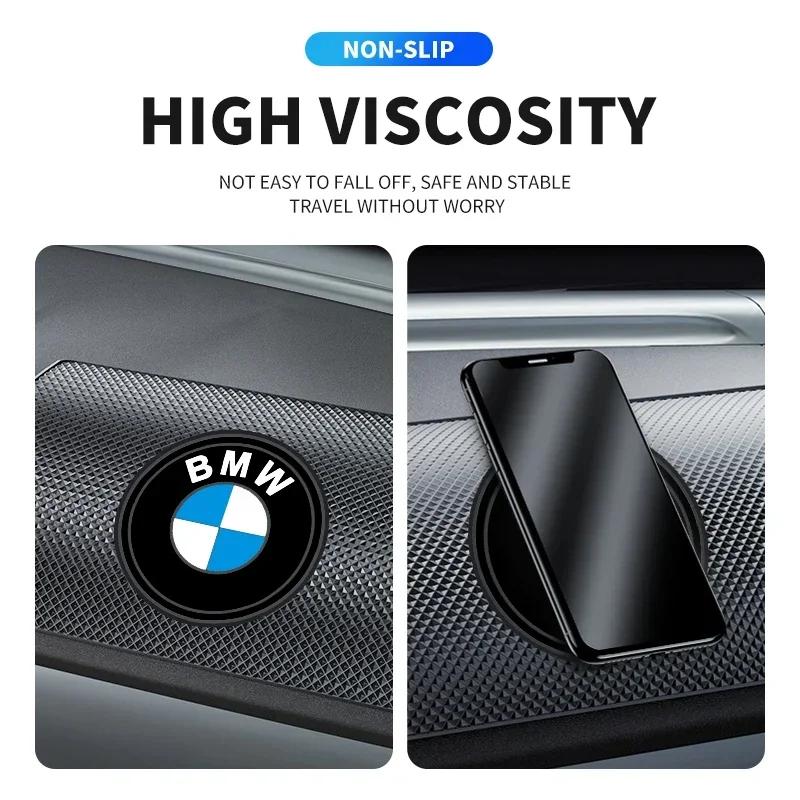 Car Dashboard Sticky Anti-Slip PVC Mat Auto Non-Slip Sticky Gel Pad For BMW E46 E85 E60 F10 E39 F30 E36 F20 E87 E90 E70 X3 X5