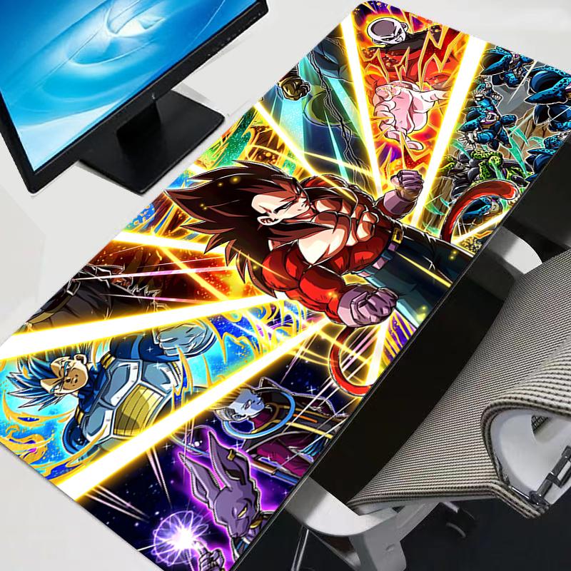 Anime Dragon Ball Durable Pad Mouse HD Print Computer Gamer Locking Edge Mousepad XXL Keyboard PC Mice Mats Pad For Csgo