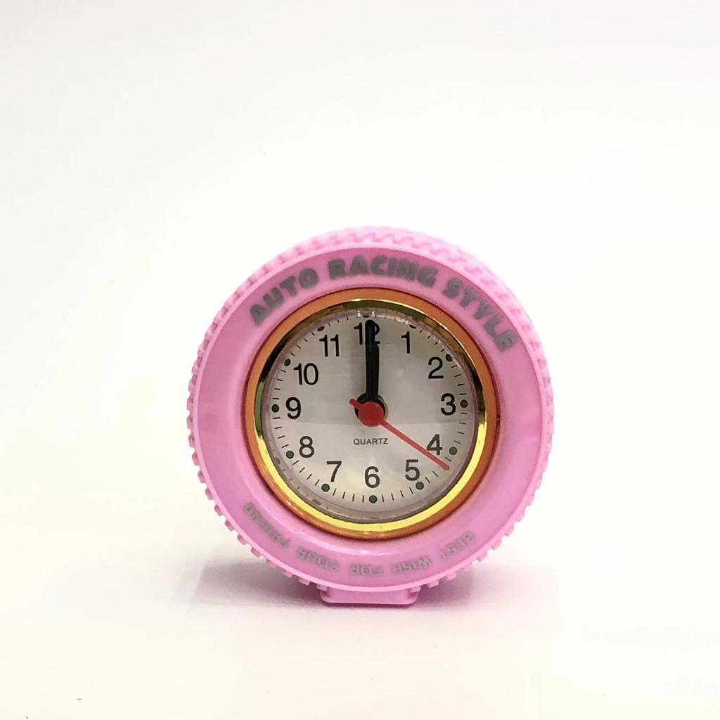 Classic Tire Alarm Clock Daily Necessities Children Cartoon Student Bedside Clock Home Cute Small Alarm Clock Desktop Wake Up