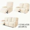 Recliner Sofa Cover For Living Room 1/2/3 Seater Cheap Lazy Boy Relax Jacquard Slipcover Protector Elastic Armchair Chair Cover