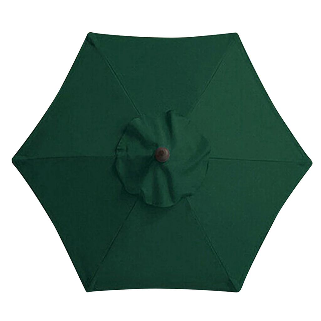 6/8 Bones Umbrella Canopy Cover Waterproof Replacement Garden Shelters Fabric Sun Protection Detachable Umbrella Accessories