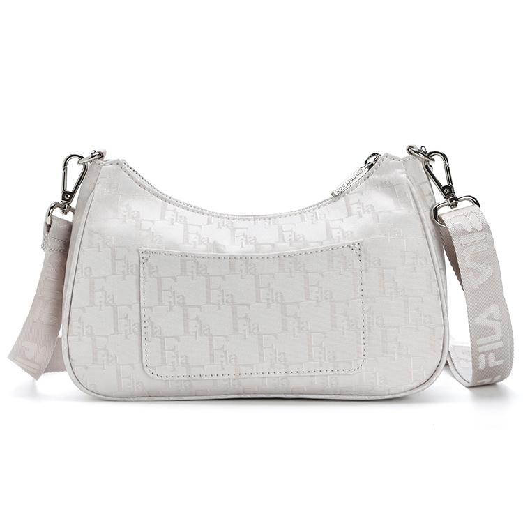 New FILA Fabric Shoulder Bag Regular Women's Heron White F13W328165F-WT