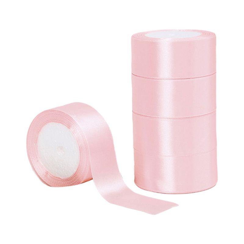 22 метра/рулон 4 см атласная лента для поделок бант подарочная упаковка банты изготовление цветочных букетов своими руками венки вечеринка свадебный декор