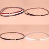 Genuine Leather Slim Waist Belt For Women With Metal Clasp Suitable For Business And Everyday Outfits
