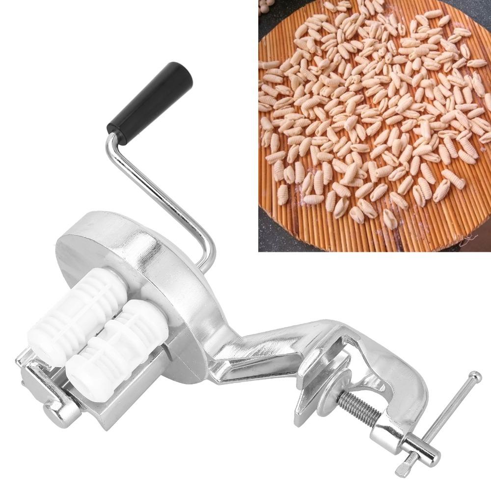 Silver Macaroni Maker Aluminum Alloy Manual Pasta Extruder Pasta Maker Machine  Pasta Lovers