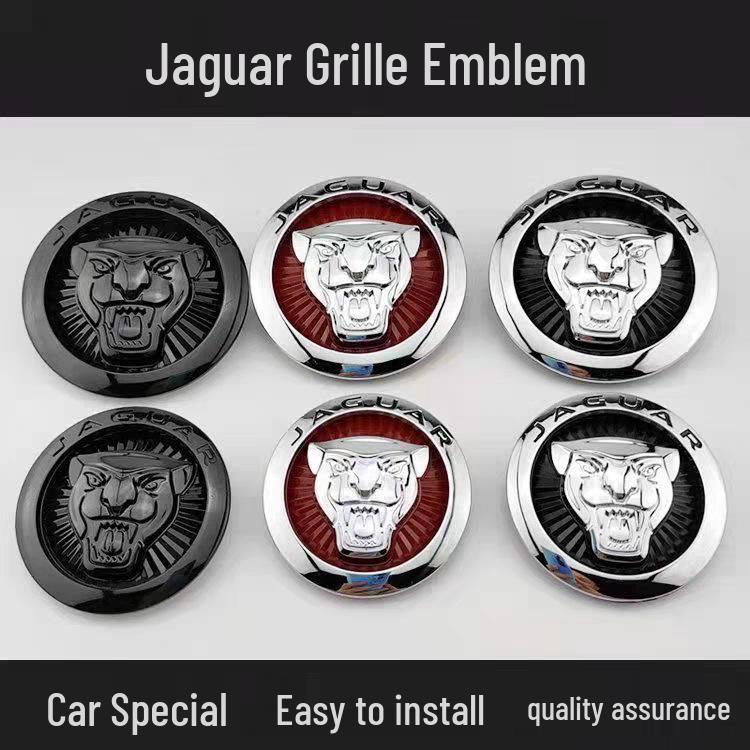 Совместимо с наклейкой-эмблемой на переднюю решетку JAGUAR E-PACE/XEL.
