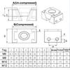 Manual CNC Expansion Clamp Mold Steel Workholding Clamp  Workholding Applications