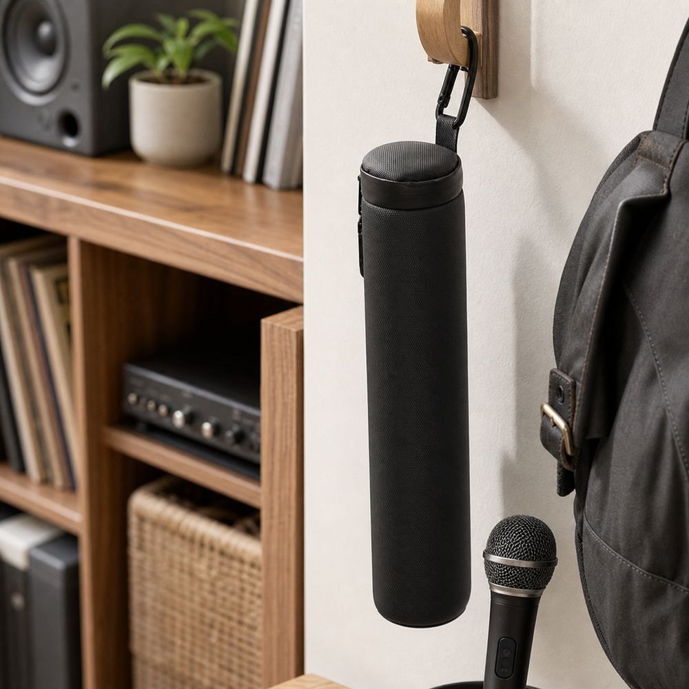 Shockproof Wireless Microphone Case for JBL PartyBox Wireless Microphone Outdoor Singing