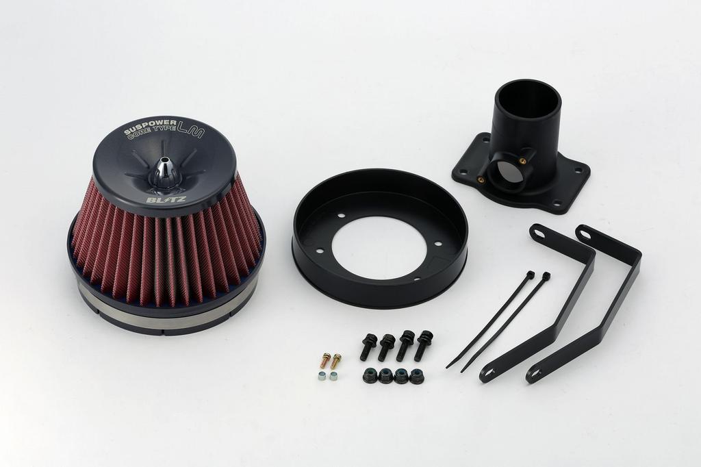 BLITZ SUS POWER CORE TYPE LM для (КРАСНАЯ Версия) Vitz/Ractis NCP91/131/100/105 (1NZ-FE, 59144)