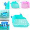 Cat Rabbit Pee Toilet Small Animal Hamster Guinea Pig Litter Tray Corner Pet Litter Training Tray