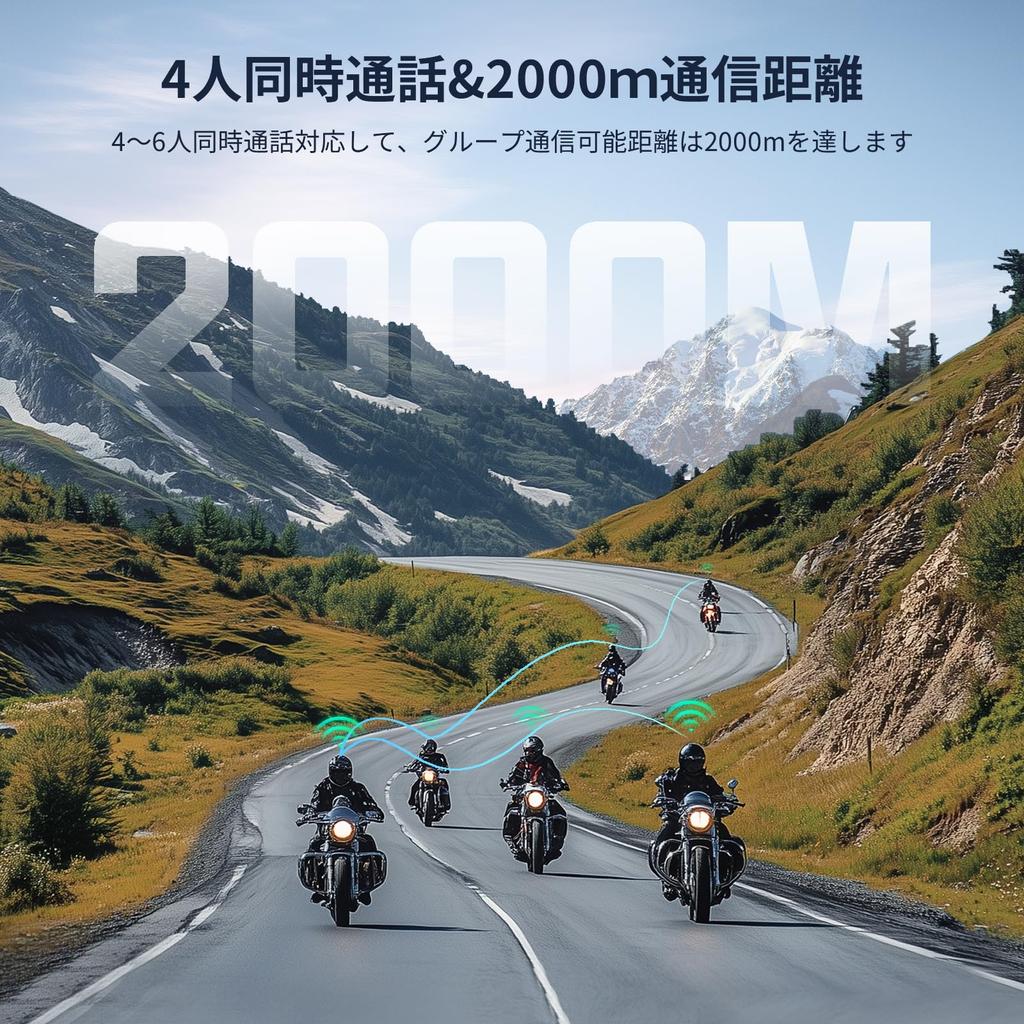 FODSPORTS T1 PRO Motorcycle Simultaneous Bluetooth HIFI Sound Noise FM Music Communication Connects To Other IP67 Siri Helmet Japanese Audio